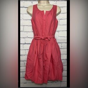 GAP  size 10 woman Elegant Pink Sleeveless Dress